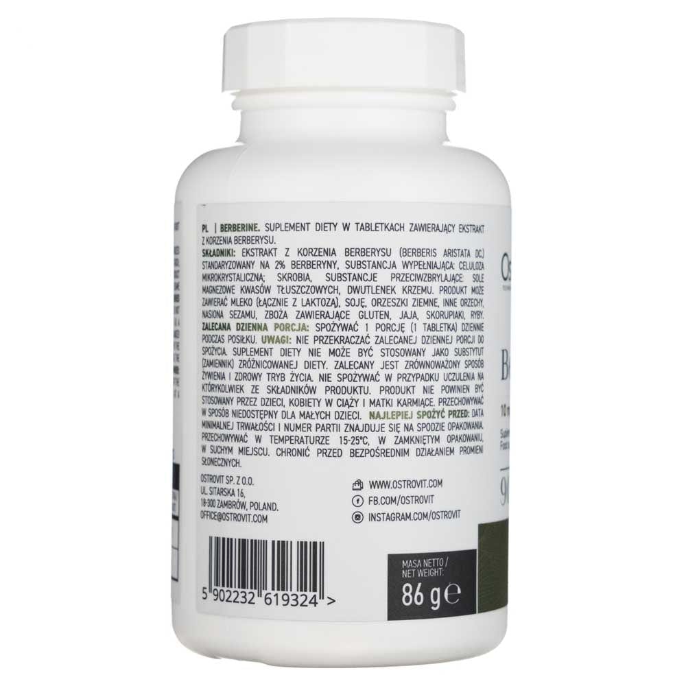 Ostrovit Berberine 500 mg - 90 Tablets