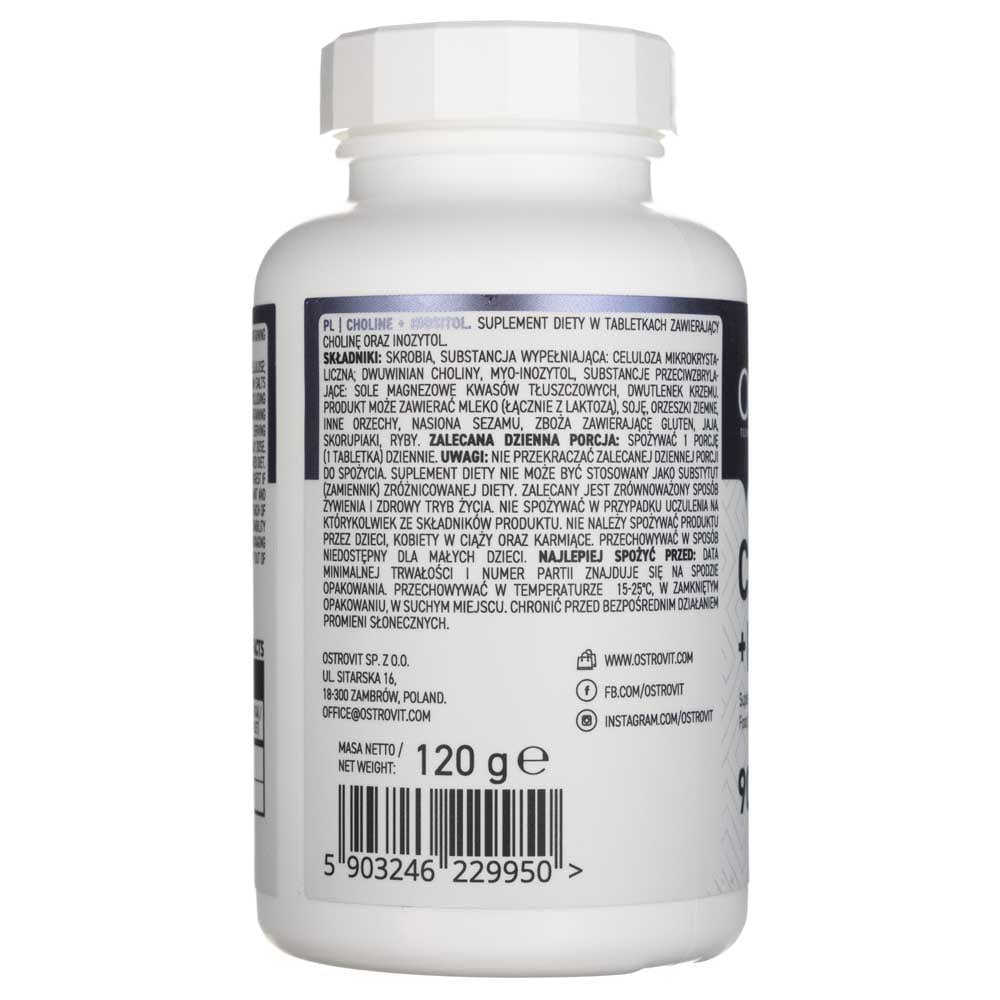 Ostrovit Choline + Inositol - 90 Tablets