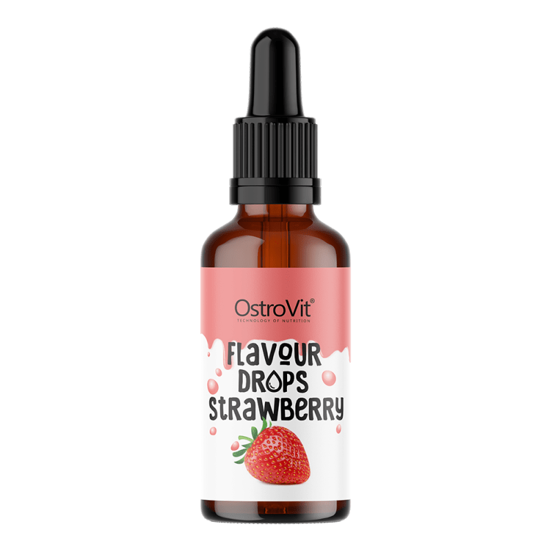 OstroVit Flavour Drops Strawberry - 30 ml