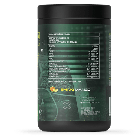 Ostrovit KEEZA Isotonic, Mango - 500 g