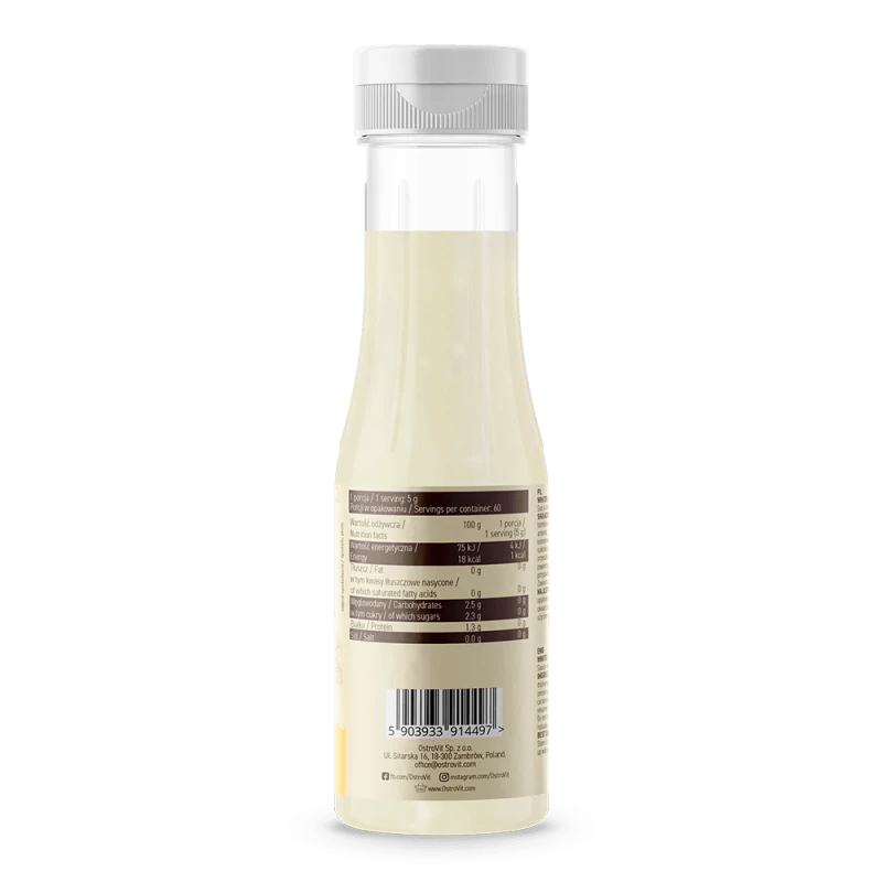 Ostrovit White Chocolate Flavoured Sauce - 300 g