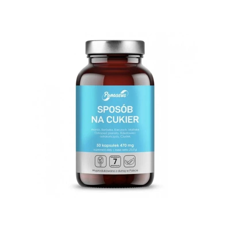 Panaseus Sugar 470 mg - 50 Capsules