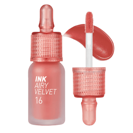Peripera Ink Airy Velvet 16, Favourite Orange Pink - 4 g
