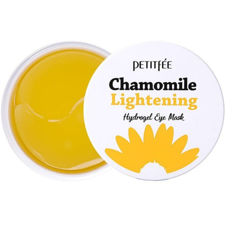 Petitfee Chamomile Lightening Hydrogel Eye Mask - 60 pieces
