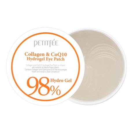 Petittfee 98% Hydro Gel Collagen & COQ10 Eye Patch - 60 pieces