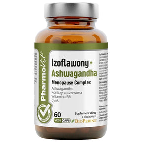 PharmoVit Isoflavones + Ashwagandha Menopause Complex - 60 Capsules