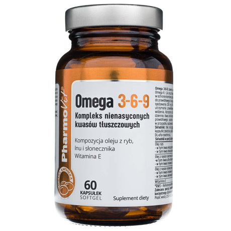 Pharmovit Omega 3-6-9 - 60 Capsules