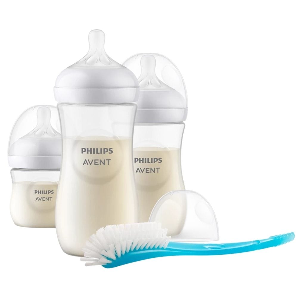 Philips Avent Baby Gift Bottle Set - 3 Bottles + Brush – Medpak