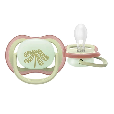 Philips Avent Ultra Air Nighttime Orthodontic Pacifier 6-18 m - 2 Pack