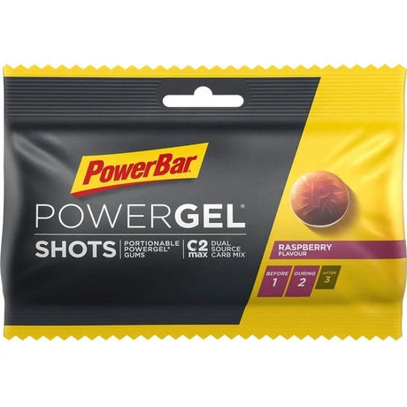 PowerBar PowerGel Shots Gums, Raspberry - 60 g