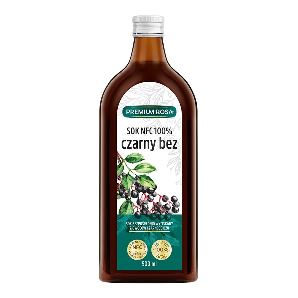 Premium Rosa 100% Elderberry Juice - 500 ml – Medpak