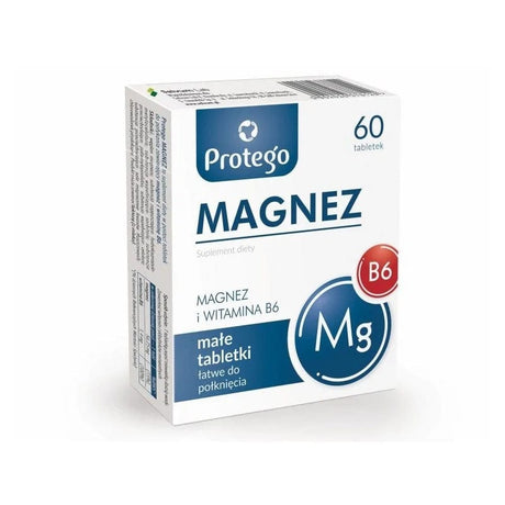 Protego Magnesium, Vitamin B6 - 60 Tablets