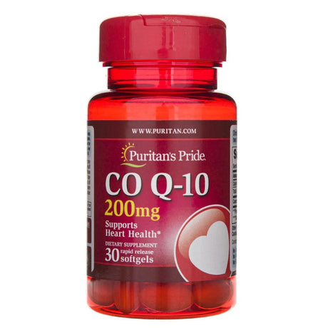 Puritan's Pride CoQ10 200 mg - 30 Capsules