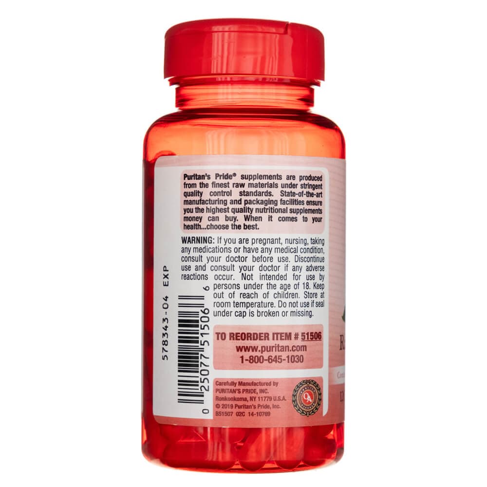 Puritan's Pride Raspberry Ketones 100 mg - 120 Capsules