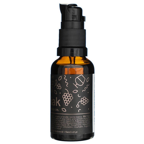 RareCraft Cognac Beard Oil - 30 ml