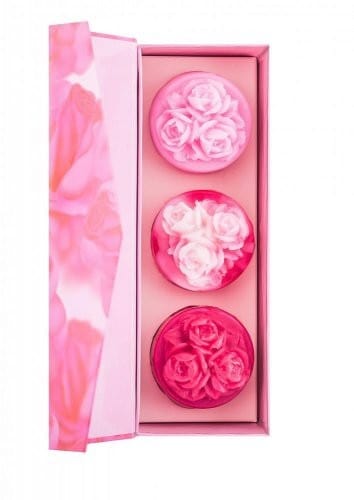 Rose of Bulgaria Rose Soap Set - 3x30 g