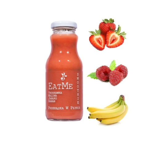 Sadvit EatMe Smoothie, Apple, Strawberry, Raspberry and Banana - 250 ml