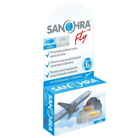 Sanohra Fly Earplugs for Adults - 1 pair