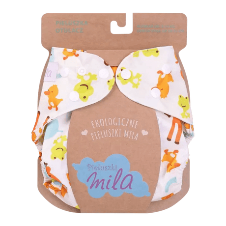Simed Cloth Nappy Cover - Zoo