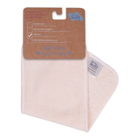 Simed Nappy Liner 14 x 35 cm 4 Layer Microfibre and Bamboo - 1 piece