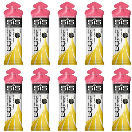 SIS GO Isotonic Energy, Pink Grapefruit - 60 ml x 10 pieces