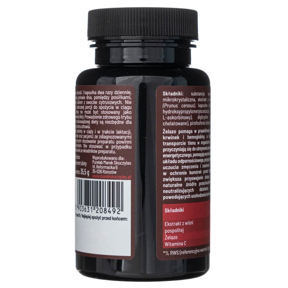 Skoczylas Iron 3 Forms with Vitamin C - 60 Capsules