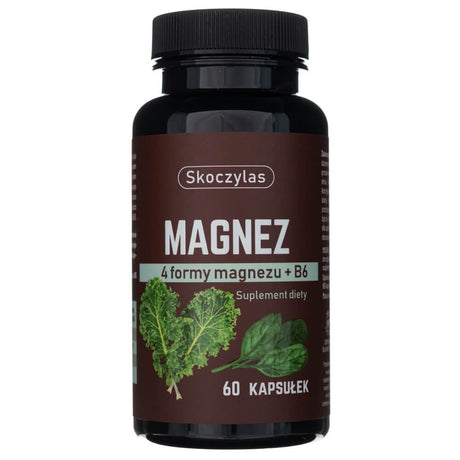 Skoczylas Magnesium 4 Forms (Spinach, Kale) - 60 Capsules