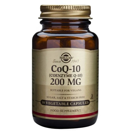 Solgar CoQ-10 200 mg - 30 Capsules