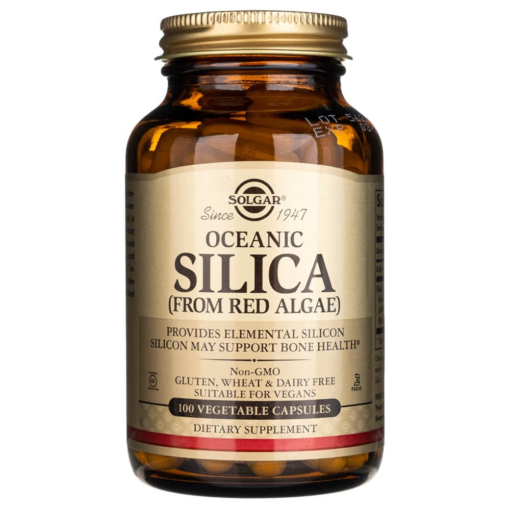 Solgar Oceanic Silica 25 mg 100 Veg Capsules – Medpak