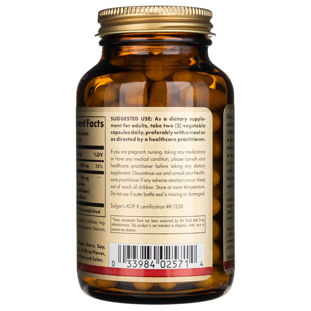 Solgar Oceanic Silica 25 mg - 100 Veg Capsules