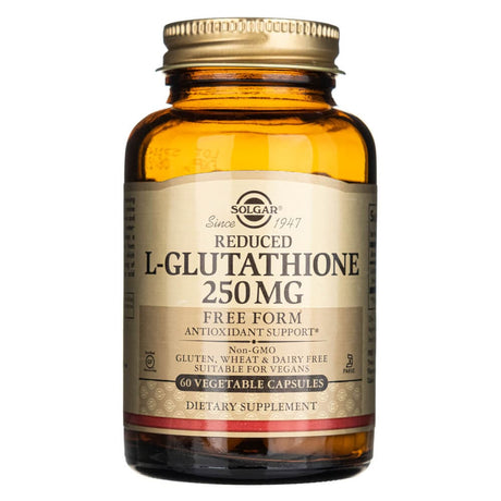 Solgar Reduced L-Glutathione 250 mg - 60 Veg Capsules