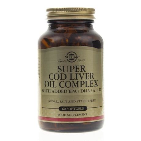 Solgar Super Cod Liver Oil Complex - 60 Softgels