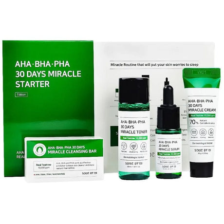 Some By Mi AHA BHA PHA 30 Days Miracle - Acne Skin Set