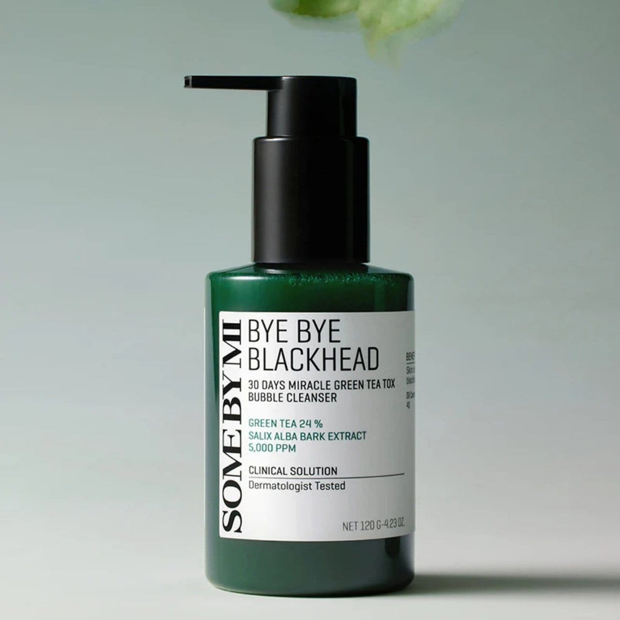 Some By Mi Bye Bye Blackhead 30 Days Miracle Green Tea Tox Bubble Cleanser - 120 ml