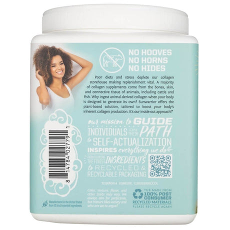 Sunwarrior Collagen Building Protein Peptides, Salt Caramel USA - 500 g