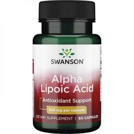 Swanson Alpha Lipoic Acid (ALA) 300 mg - 60 Capsules