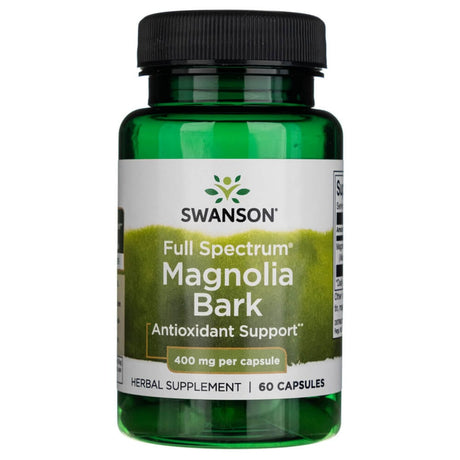 Swanson Full Spectrum Magnolia Bark 400 mg - 60 Capsules