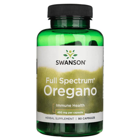 Swanson Full Spectrum Oregano 450 mg - 90 Capsules