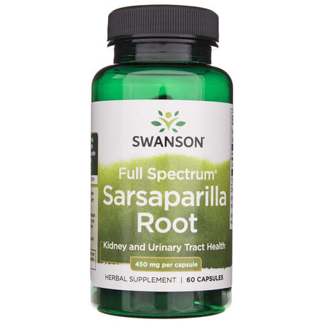 Swanson Full Spectrum Sarsaparilla Root 450 mg - 60 Capsules