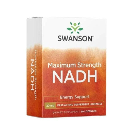 Swanson Maximum Strength NADH 20 mg - 30 Lozenges