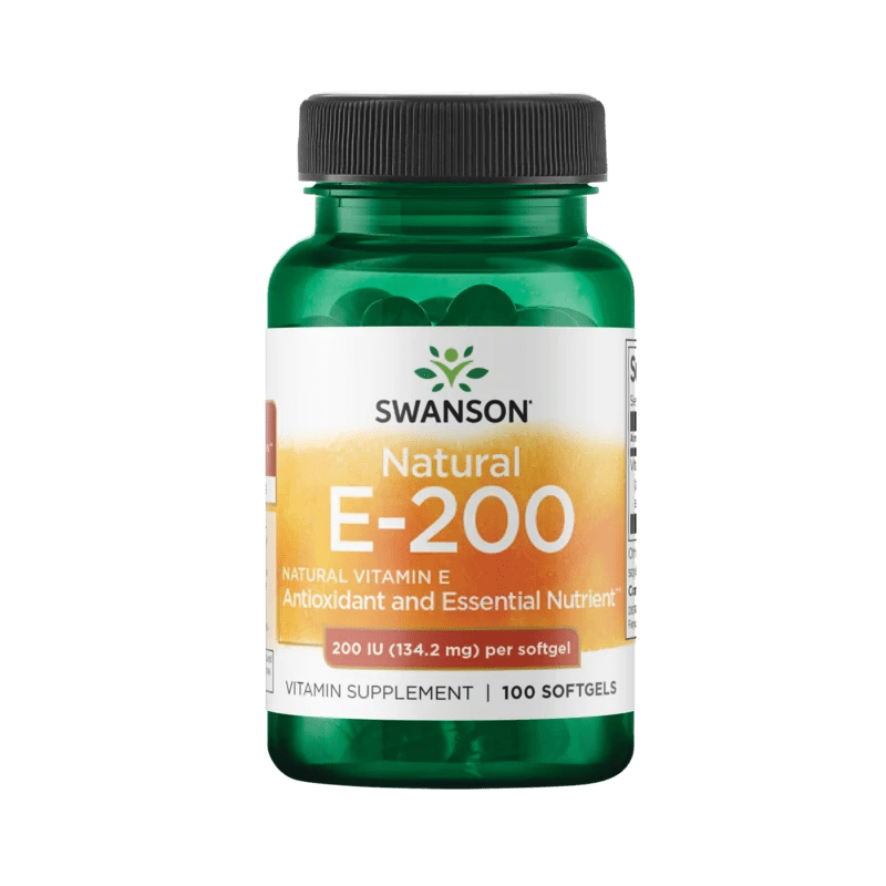 Swanson Natural Vitamin E 200 IU - 100 Capsules