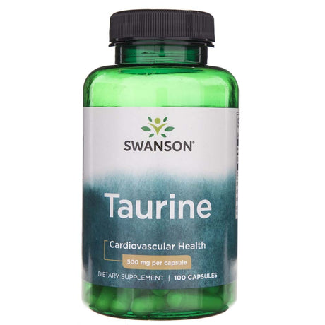 Swanson Taurine 500 mg - 100 Capsules