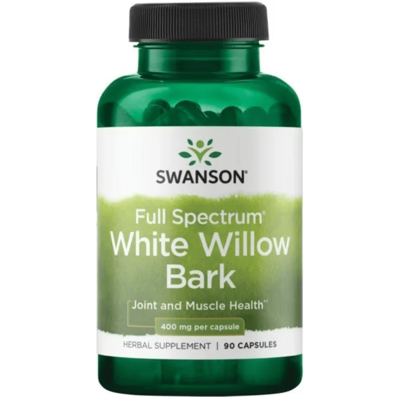 Swanson White Willow Bark 400 mg - 90 Capsules