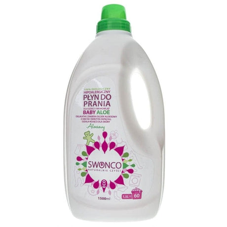 Swonco Laundry Liquid Baby, Aloe - 1500 ml