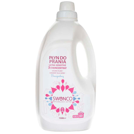 Swonco Ultra Sensitive Fragrance-Free Washing Liquid - 1500 ml