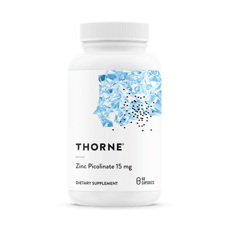 Thorne Research Zinc Picolinate 15 mg - 60 Capsules