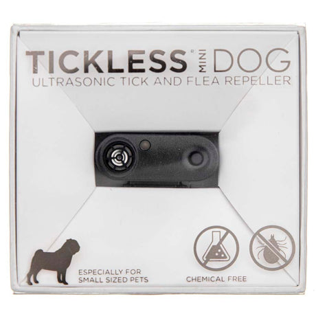 Tickless Pet Mini Ultrasonic Tick Repellent - Black