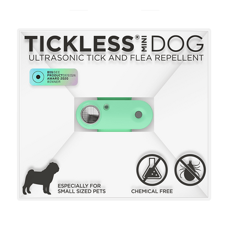 Tickless Pet Mini Ultrasonic Tick Repellent - Mentha Green