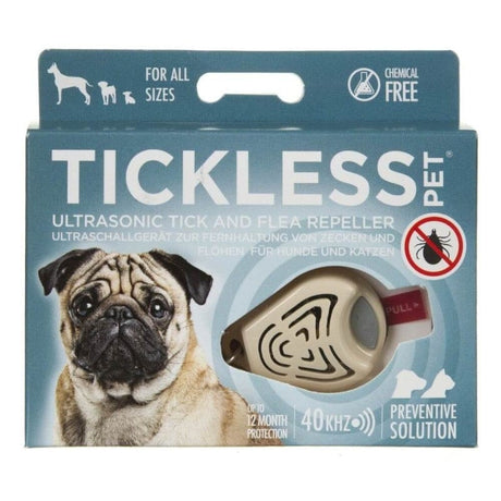 Tickless Pet Ultrasonic Tick Repellent - Beige