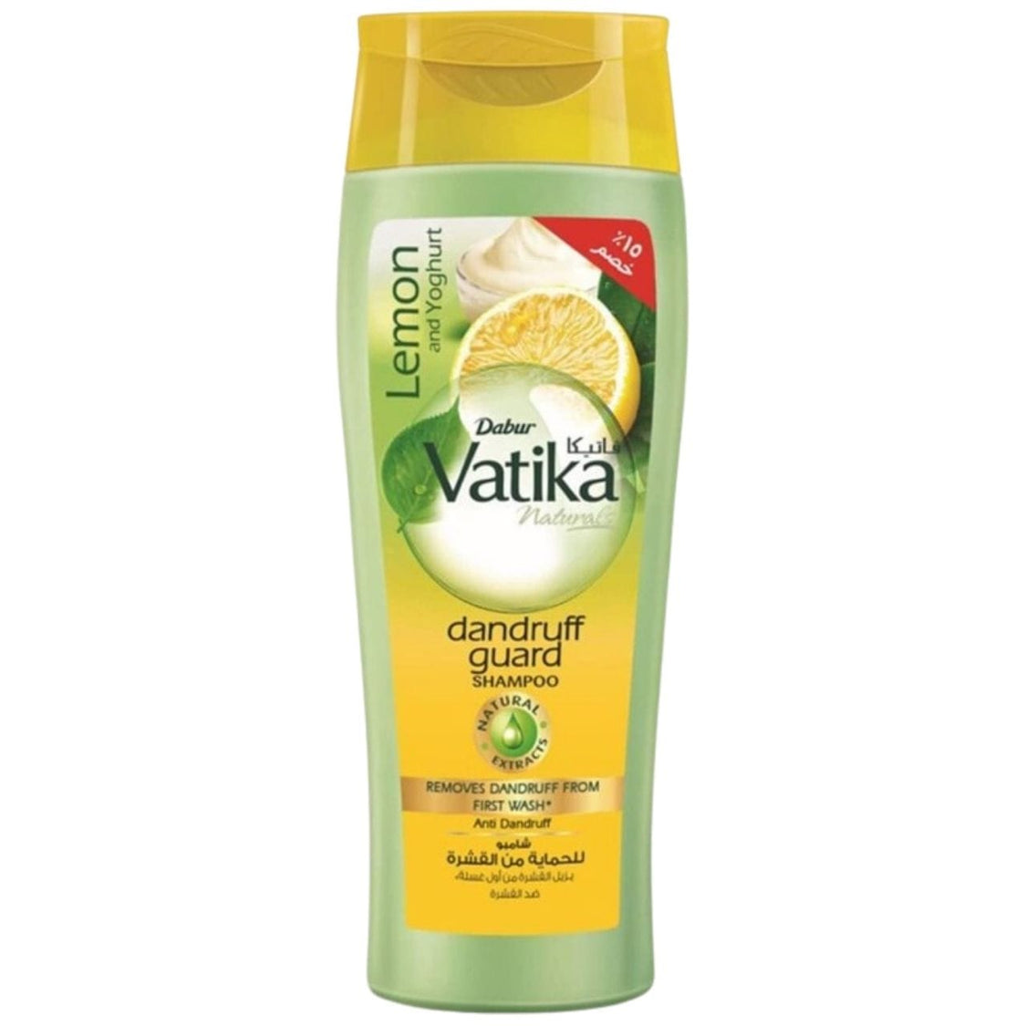 Vatika Lemon Dandruff Guard Anti-Dandruff Shampoo with Lemon - 400 ml ...